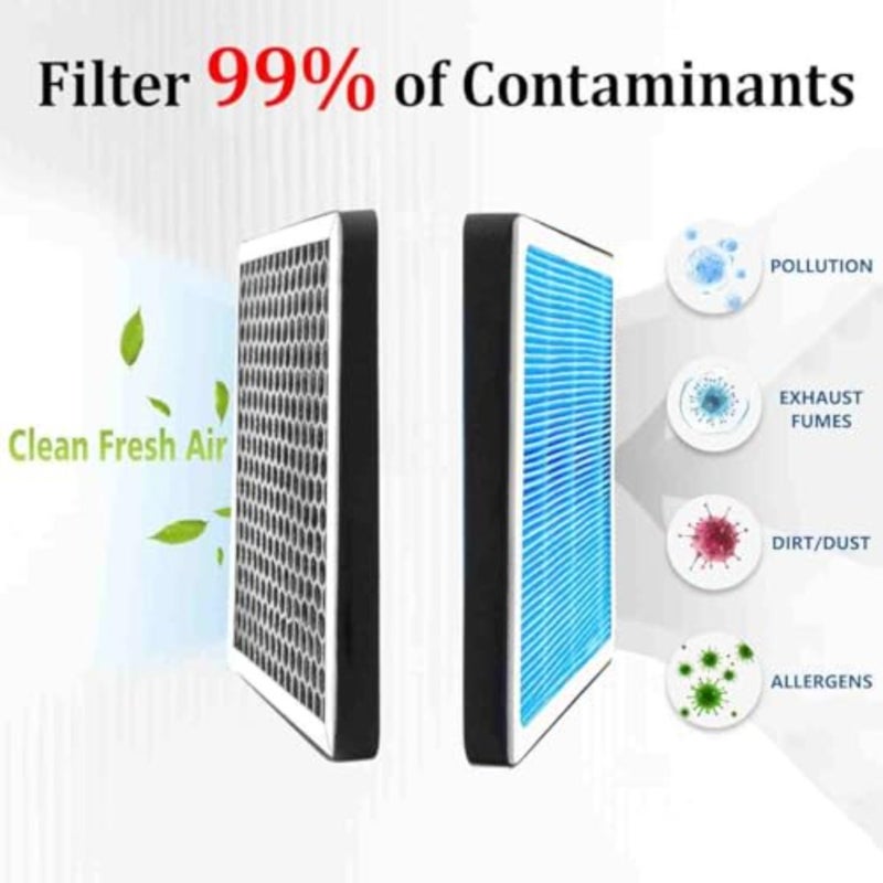 CP809 CF11809 Cabin Air Filter With Activated Carbon, Compatible with Chevy Silverado 2014-2022, GMC Sierra 2015-2019, Cadillac Escalade 2015-2020 - Image 4