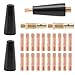 Kryslanix 24PCS Flux Core Gasless Nozzle Welding KitKP19391 Flux Core Gasless Nozzle Contact Tips Replacement MIG Welder Accessories for Welder Gun 003008mm kit - Image 2