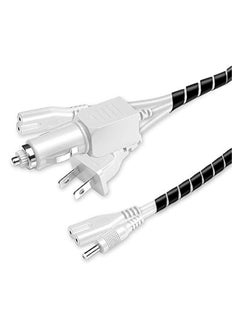 AGPtek 2pcs Spiral Cable Wrap Polyethylene 10M Wire Sleeve Cover for TV DVD Stereo Antenna Computer Cable Management Organizer Flexible Cord Tube Protector(Dia 6mm-Length 4m, Dia 4mm-Length 6m, Black)  - Image 1