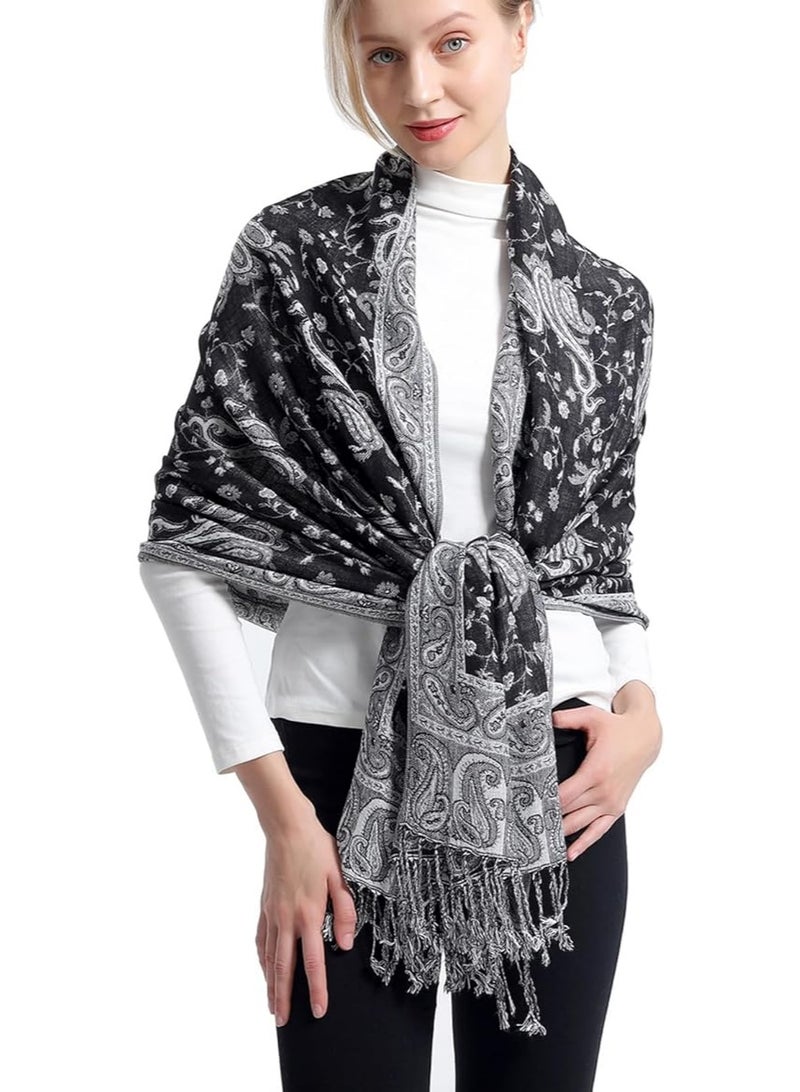 Women's Luxury Scarf - Ultra Soft Four Seasons Shawl for UAE Weddings, Desert Resorts, and Daily Elegance | Breathable and Lightweight Abaya Companion - Image 5