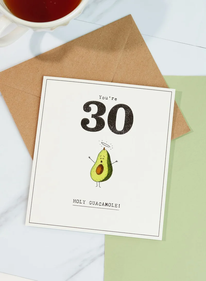 Pigment 30 Holy Guacamole Card