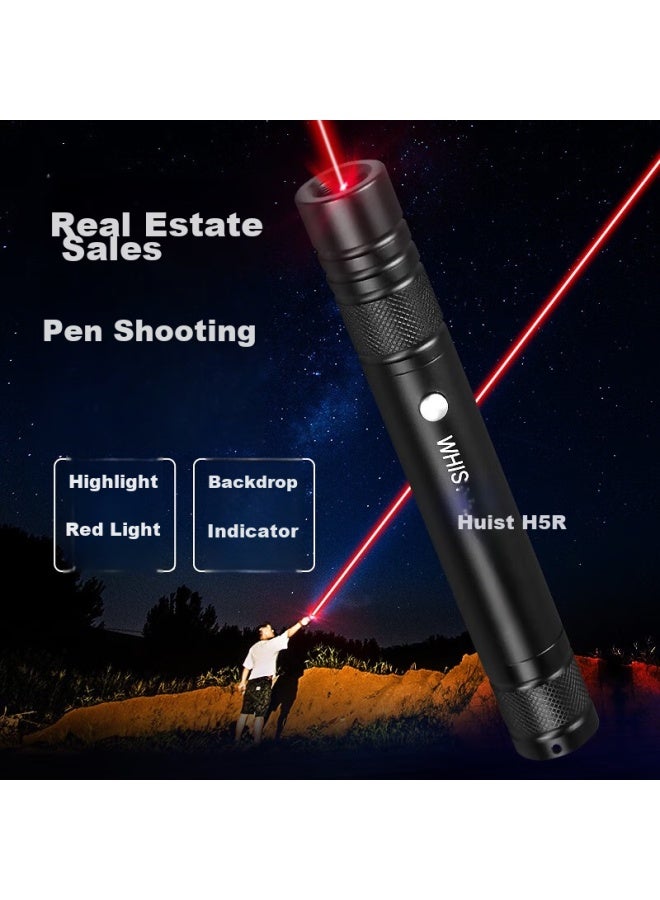 Whistler H5r Red Laser Pointer, Long-range Infrared Usb Rechargeable High-brightness Pointer, Sales Office And Construction Site Special Laser Light, Teaching Pointer - Image 4