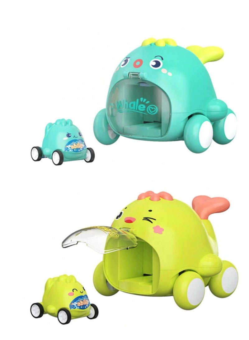 Toyland 12 Pcs Press toy Scooter Fall resistant inertia Boy parent-child interactive - Image 4