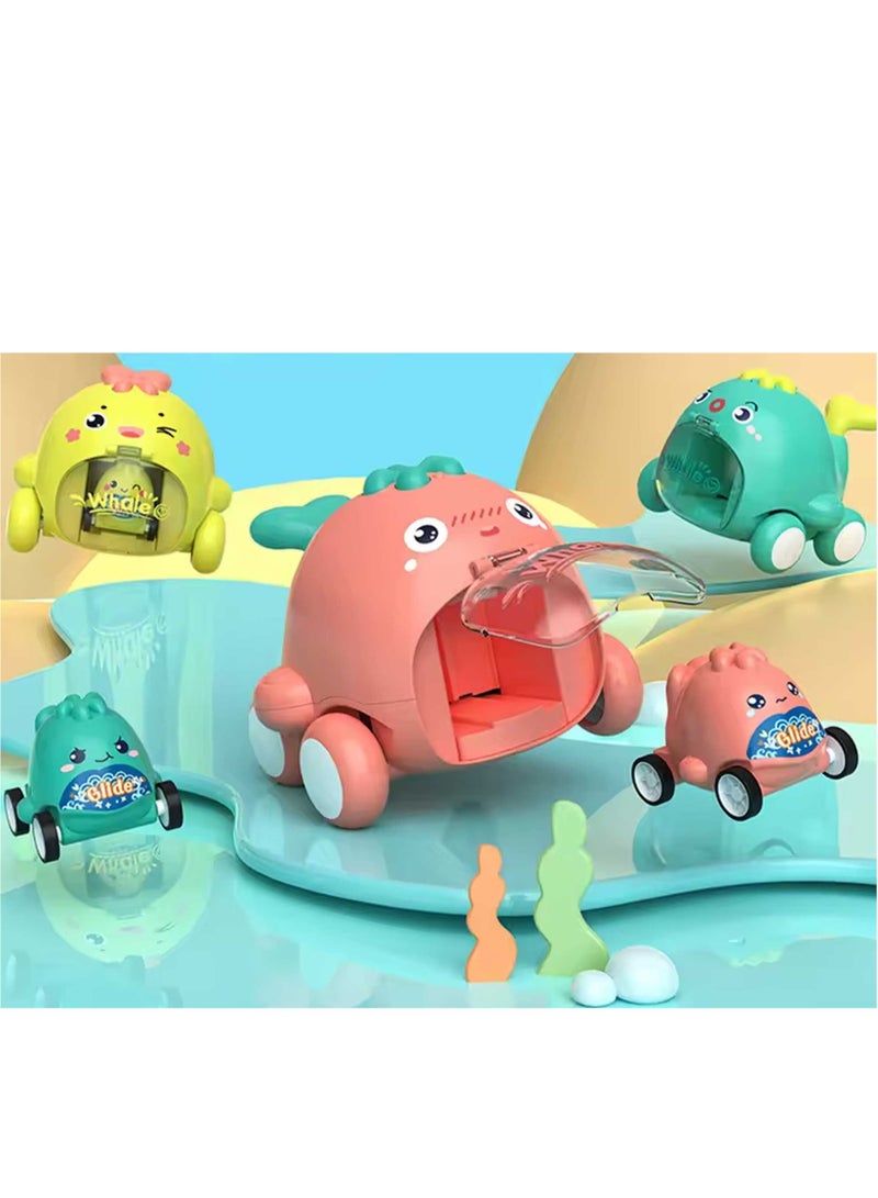 Toyland 12 Pcs Press toy Scooter Fall resistant inertia Boy parent-child interactive - Image 5