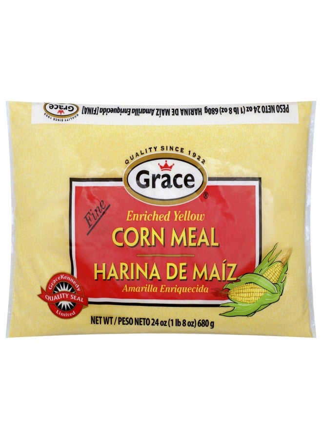 Grace Enriched Fine Corn Meal 24oz - Harina de Maiz - Image 1