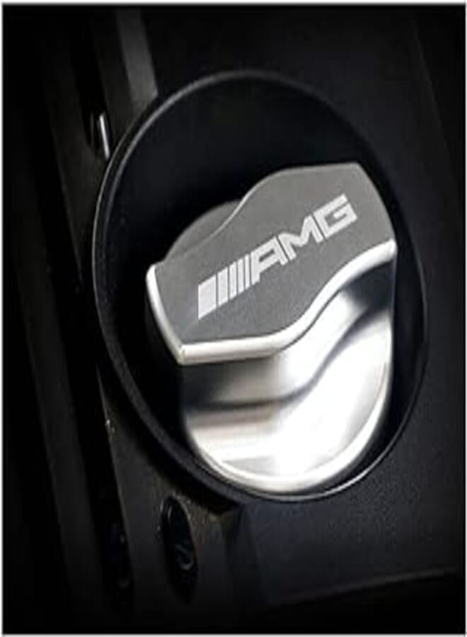 Mercedes E-Class 2016 to 2019 Engine Oil Cover Decoration Accessory - Silver