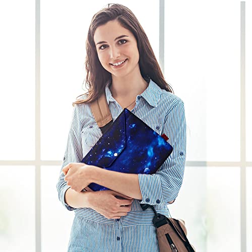 LParkin Galaxy Book Sleeve Protector Pouch Book Covers for Paperbacks, Book Sleeves with Zipper Padded, 11.4 Inch X 9 Inch (Galaxy) - Image 4