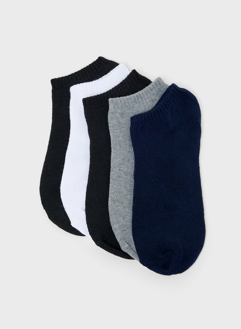 عبوة 5 جوارب للكاحل