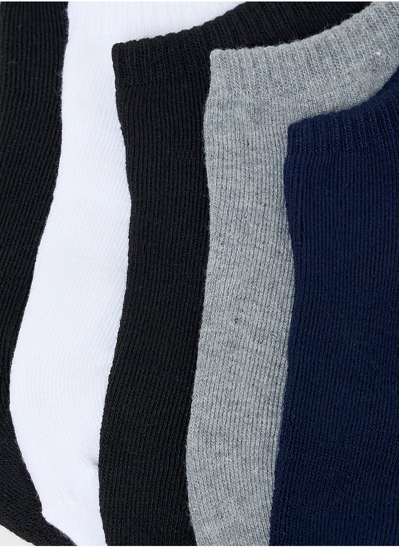 Seventy Five Basics Pack Of 5 Ankle Socks  - Image 2