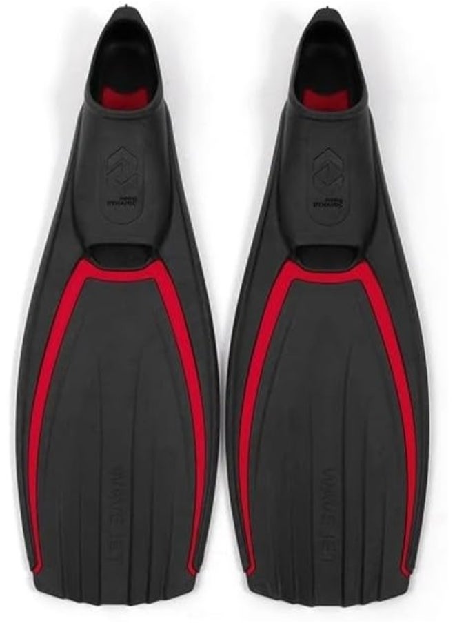 DYNAMICNORD - DYNAMIC NORD Diving FINS FF-15 FULL FOOT RED - Image 1