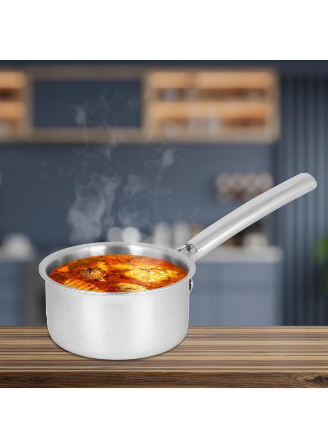 NAMSON NAMSON TRI-PLY SAUCE PAN 15CM NA-7948 – Premium Stainless Steel | Durable & Easy to Clean | Everyday Kitchen Essential - Image 5