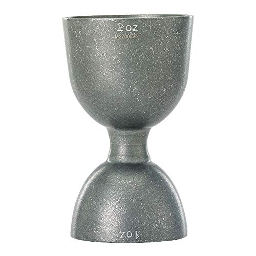 Barfly M37006VN Heavy-Duty Straight Rim Bell Jigger, 1 oz x 2 oz, Vintage - Image 1