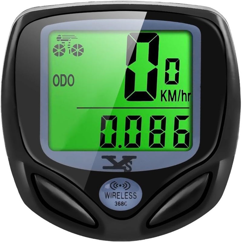 sy Bicycle Speedometer and Odometer Wireless Waterproof Cycle Bike Computer with LCD Display & Multi-Functions by YS - Image 1