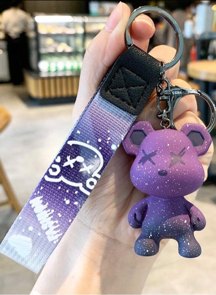 جاست فور يو سلسلة مفاتيح وميدالية بخطاف عصرية متعددة الاستخدام - Image 1