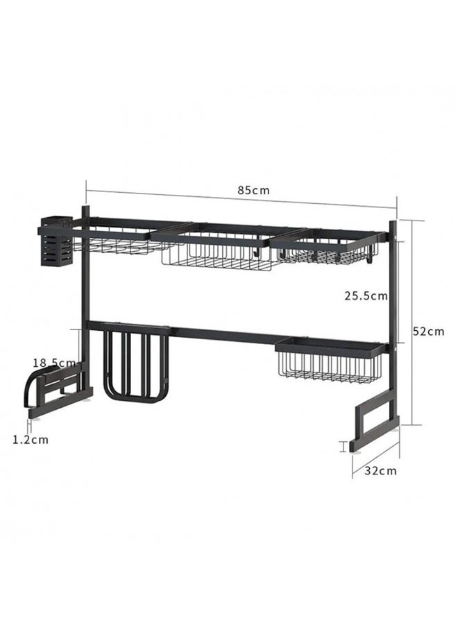 Generic Large over-the-sink dish rack – modern design to organize your kitchen with elegance  - Image 4