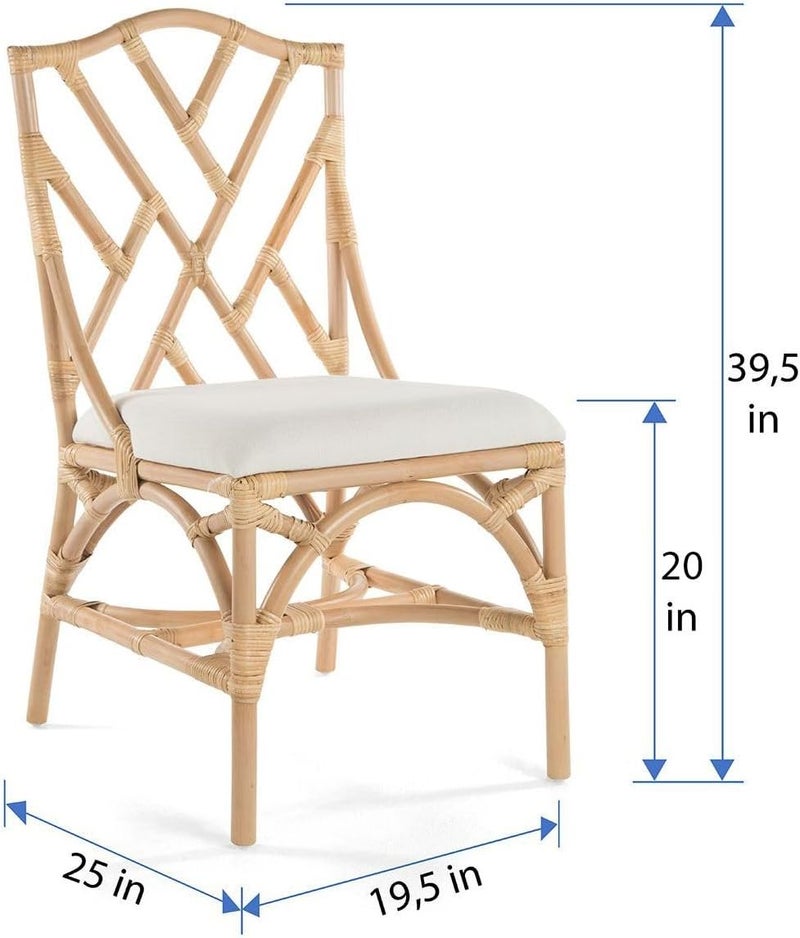 Kouboo KOUBOO Chippendale Dining Chair Natural  - Image 3