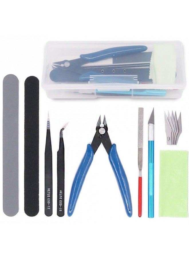 Keadic - Keadic 9Pieces Gundam Model Tools Kit Hobby Craft Set For Basic Model Building, Repairing And Fixing - Image 1