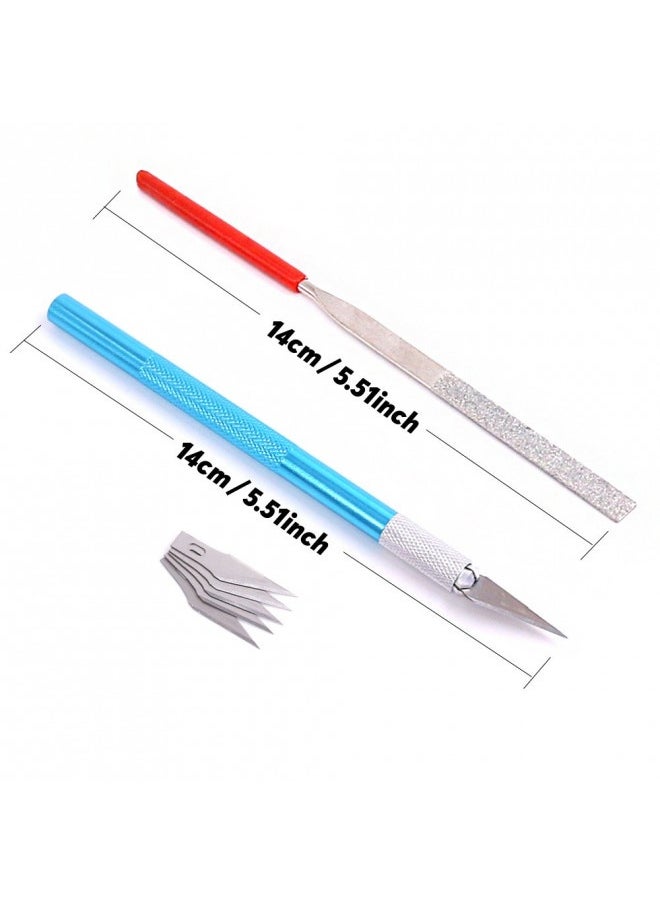 Keadic - Keadic 9Pieces Gundam Model Tools Kit Hobby Craft Set For Basic Model Building, Repairing And Fixing - Image 1