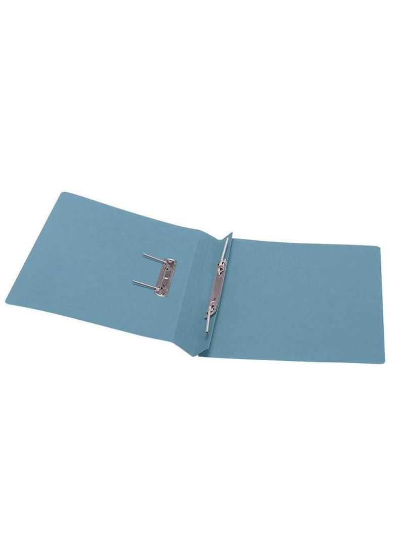 Generic 10-Piece Spring File With Fastener Set Blue/Black 