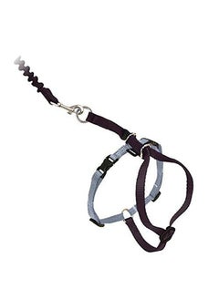 PetSafe PetSafe Come with Me Kitty Harness and Bungee Leash, Harness for Cats, Medium, Black/Silver  - Image 4