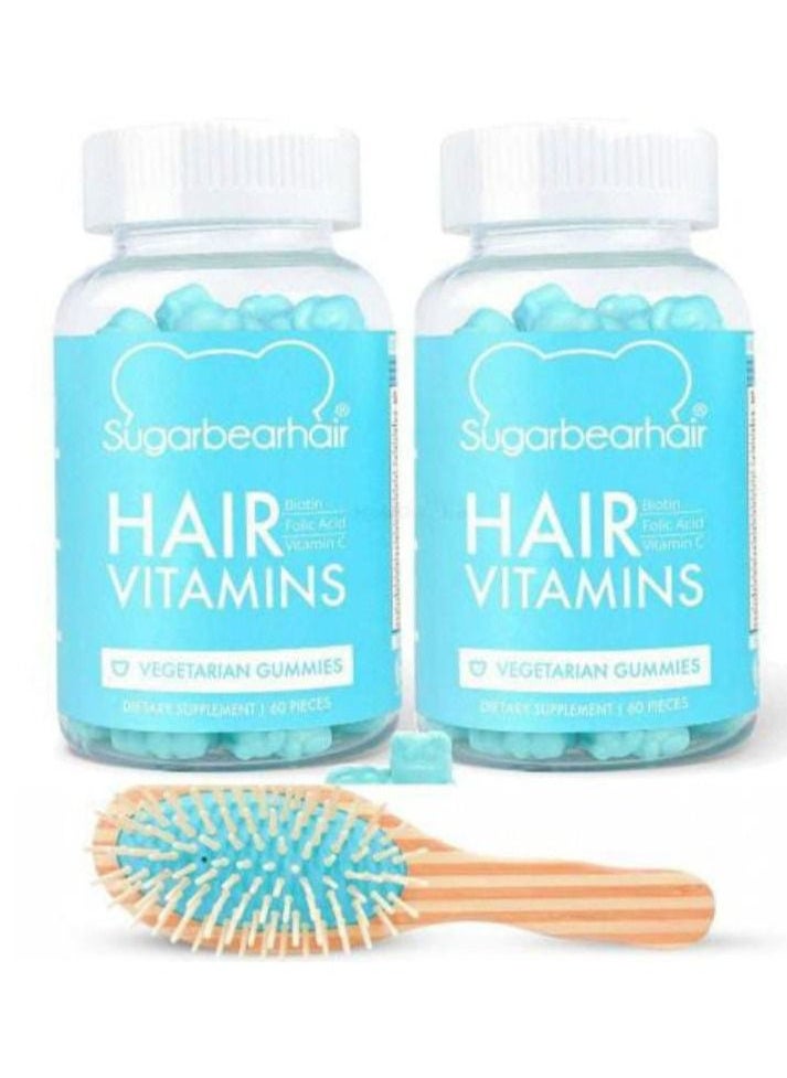 Hair Vitamin Supplement Set of 2 Packages × 60 Chewable Tablets - pzsku/Z0D6D07E9F8B5A6A1C529Z/45/_/1690211795/eef8defe-0fcd-4c50-a619-5c24cd9f5c69