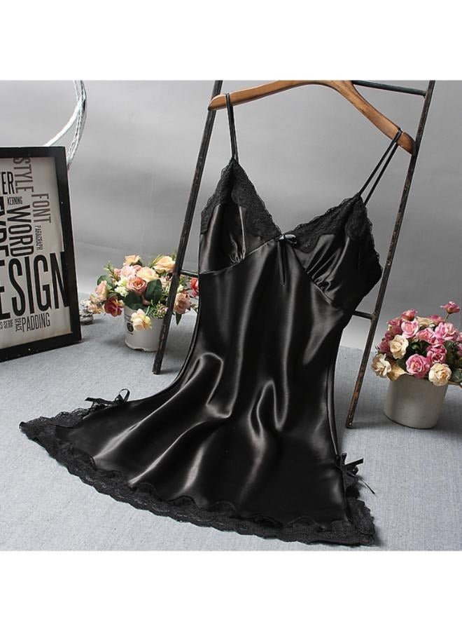 V-Neck Lace Summer Women's Sleepwear Dress Fit Small to Medium NO: 9346