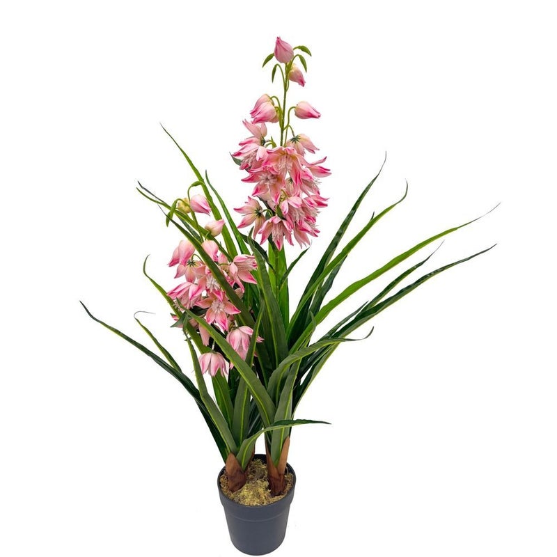Enkianthus Plant 90Cm - Pink, Elegant Plant, Peva/Plastic ,For Adding Lifelike Greenery, Decorating Homes, Offices, Balconies, Patios