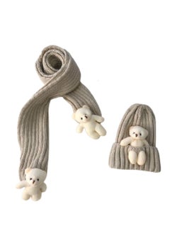 Generic Girls Scarf and Hat Set Age 4-14  - Image 2