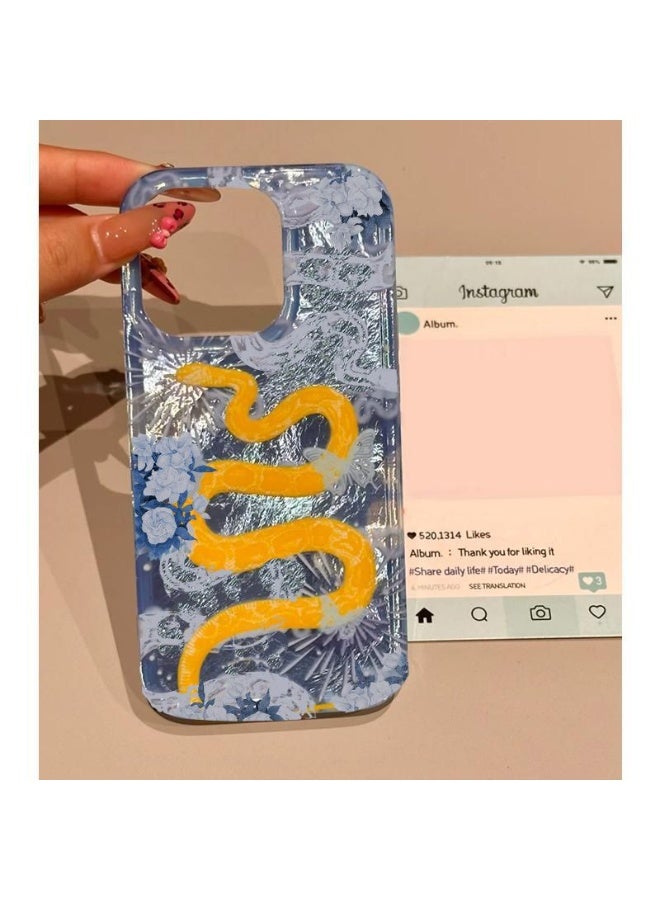 NIBEMINENT Happy Year Of The Snake Protective TPU Case Cover For iPhone 15 Pro Max