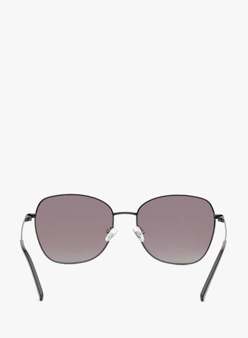fastrack Polarized Sunglasses Gunmetal Frame Smoke Mirror Lens 57mm  - M8034GY3PV - Image 4