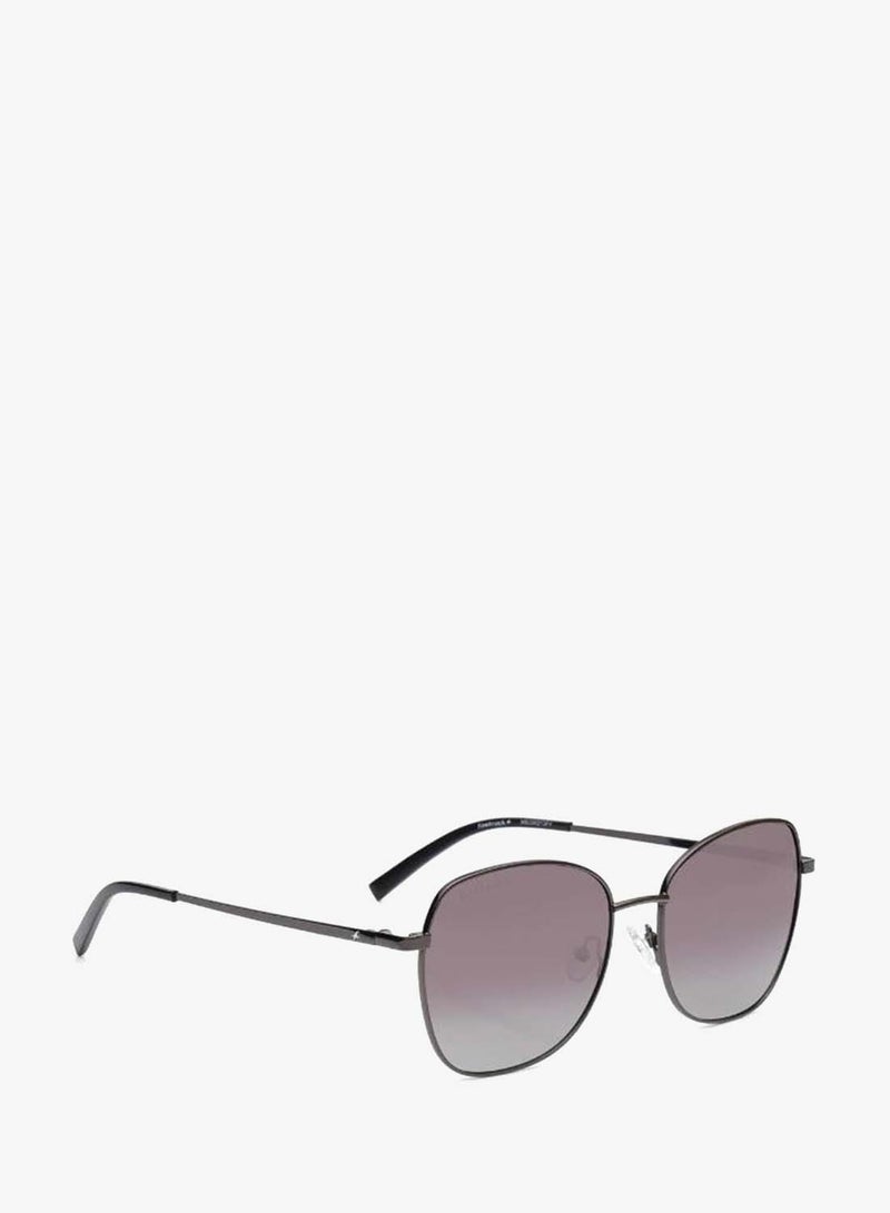 fastrack Polarized Sunglasses Gunmetal Frame Smoke Mirror Lens 57mm  - M8034GY3PV - Image 1