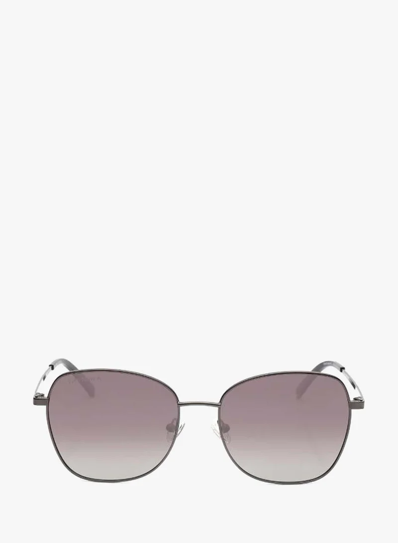 fastrack Polarized Sunglasses Gunmetal Frame Smoke Mirror Lens 57mm  - M8034GY3PV