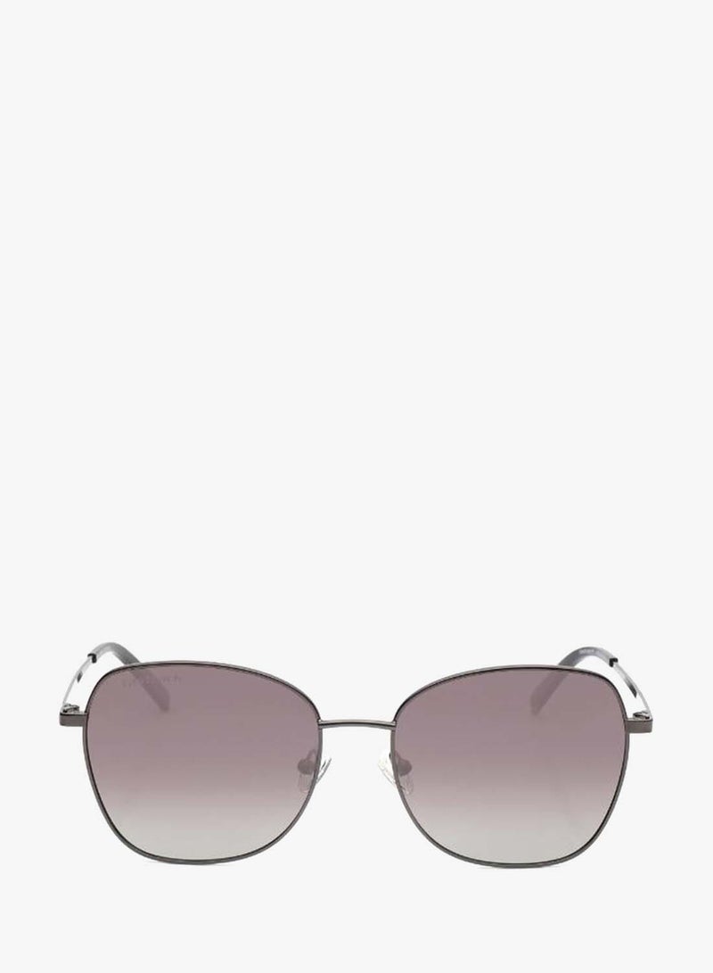 fastrack Polarized Sunglasses Gunmetal Frame Smoke Mirror Lens 57mm  - M8034GY3PV - Image 2