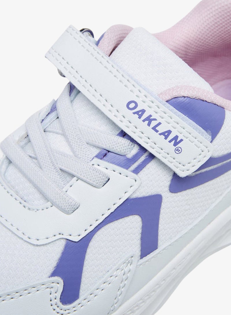 Oaklan by Shoexpress Panelled Sports Shoes with Hook and Loop Closure - Image 4