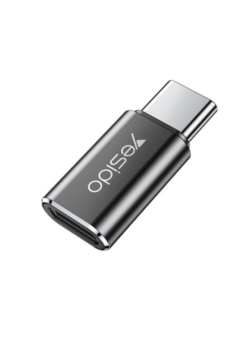 Yesido GS22 Aluminum Alloy Fast Data Transfer Type-C to Lightning OTG Adapter For iPhone /iOS - Image 1