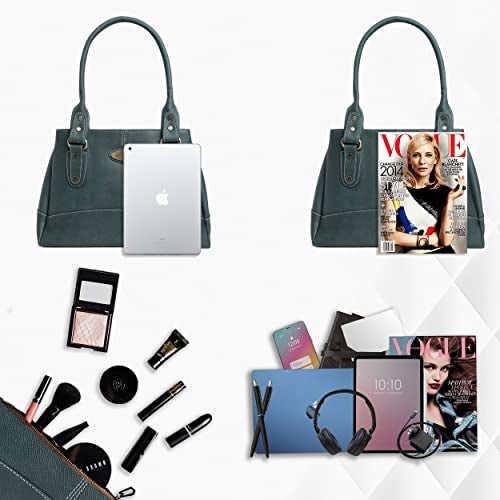 Fostelo Women's Birdie Satchel Tote Handbag for Women | Ladies Purse | Stylish Shoulder Bag | Gift For Women | Green - Image 4