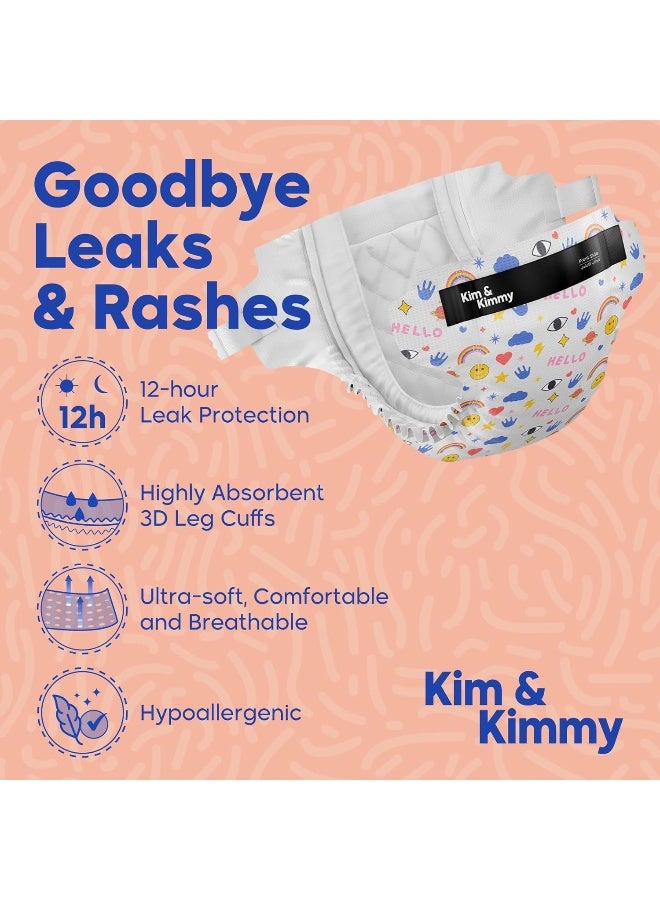 كيم آند كيمي حفاضات كيم آند كيمي مقاس 4 ، 9-14 كجم ، الكمية 52 - Image 2