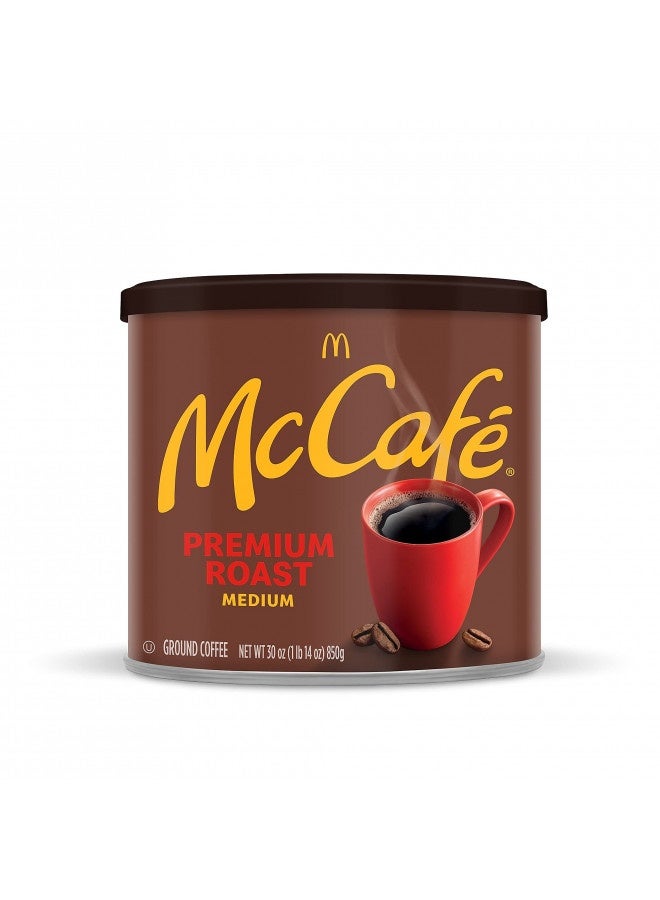 McCafe Mccafe Premium Roast, Medium Roast Ground Coffee, 30 Oz Canister - Image 3