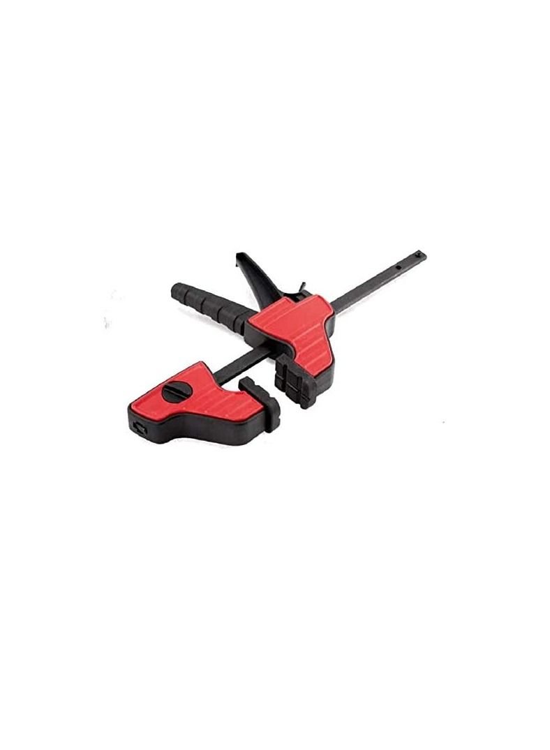 Beorol One Handed Quick Grip Mini Bar Clamp for Woodworking Carpentry Ratchet Bar Clamp for Furniture Assembling & Manufacturing 4 inch 100mm  - Image 2