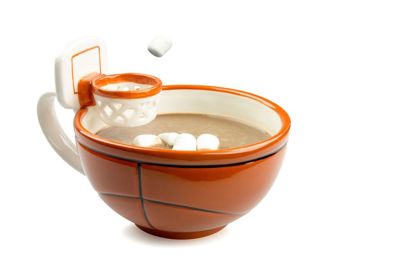 MAX'IS Creations The Mug with a Hoop Basketball Mugs Novelty Coffee Mugs Hot Chocolate Mug Coach Sports Basketball Gifts for Boys 8-12 Accessories Stuff, Funny Christmas Gifts for Kids Family, 16oz - Image 4