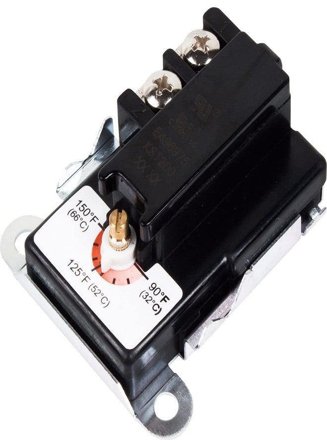 Z_جوده وثقه Zero KST200 Water Heater Thermostat,Lower Thermostat,UL Certification,Black - Image 1