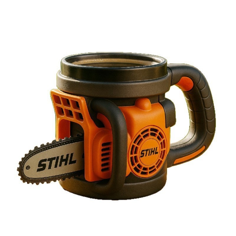 Cross-Border New STIHL Chainsaw Mug - Decorative Kitchen Cup for Home - Image 4