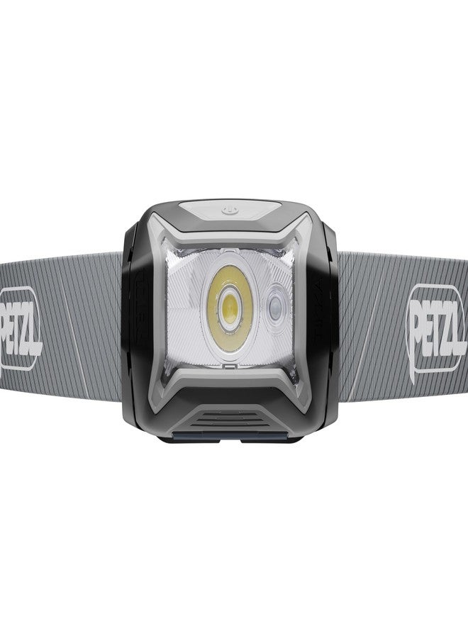 PETZL Tikka CORE Headlamp - Rechargeable, Compact 450 Lumen Light with Red Lighting, for Hiking, Climbing, and Camping - Black - Image 2