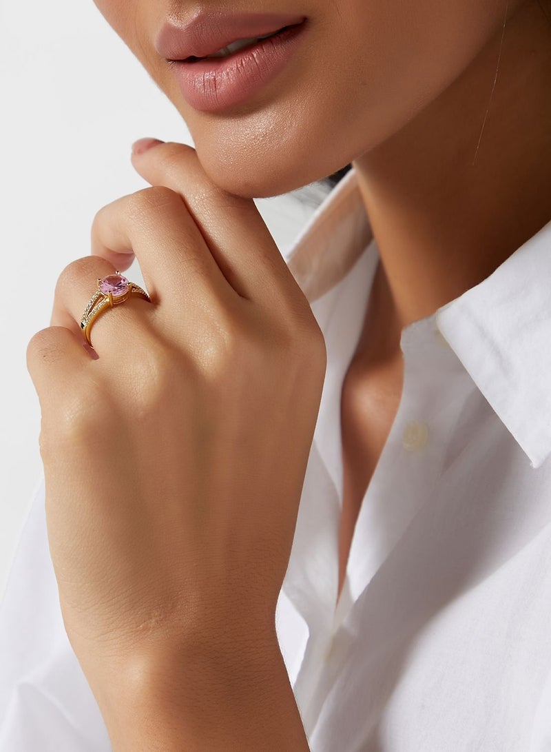 فاشن بوكس خاتم مزين بحجر زركونيا - Image 4