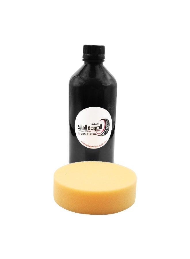 JAWDA 500ml Tyre Polish For Car Bike Truck Clean Shine Tire Polish JAWDA - Image 2