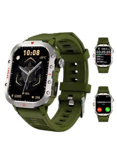 LAXAFE H11 Smart Watch for Men 1.96 Inches Outdoor Sports Smartwatch with Answer/Make Call,Fitness Watch,Blood Oxygen,Heart Rate and Sleep Monitor Compatible for Android Phones  - Image 1
