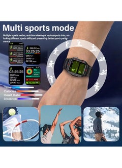 LAXAFE H11 Smart Watch for Men 1.96 Inches Outdoor Sports Smartwatch with Answer/Make Call,Fitness Watch,Blood Oxygen,Heart Rate and Sleep Monitor Compatible for Android Phones  - Image 5