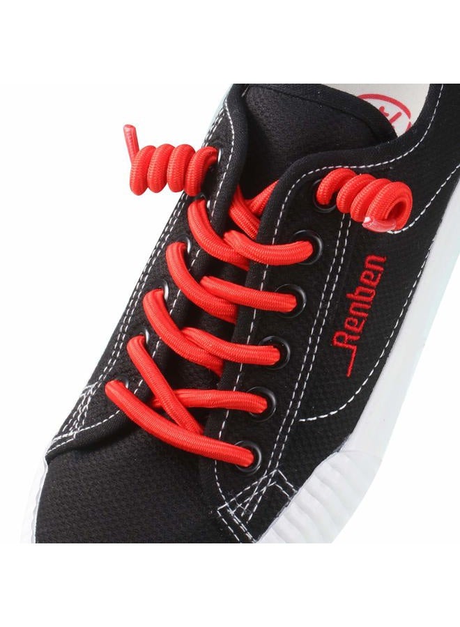 WILLBOND 12 Pairs No Tie Curly Shoelaces Elastic Shoe Lace in Solid Color for Kids and Adults, multicoloured, M - Image 5