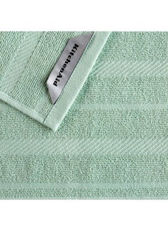 KitchenAid Albany Dishcloth 8 Pack Set Pistachio/White 12"X12"  - Image 4
