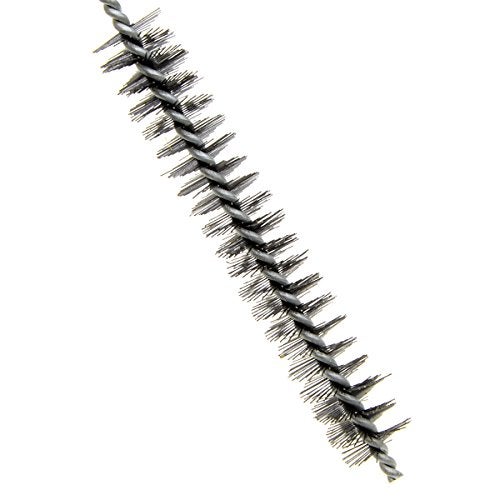 YXQ 12Pcs Tube Brush Kit Stainless Steel/Brass Round Wire Pipe Cleaner Long-Handle Metal Bristle Cleaning for Auto Parts, Bottles, 12 inch X 6mm/8mm/10mm/12mm/15mm/20mm - Image 3
